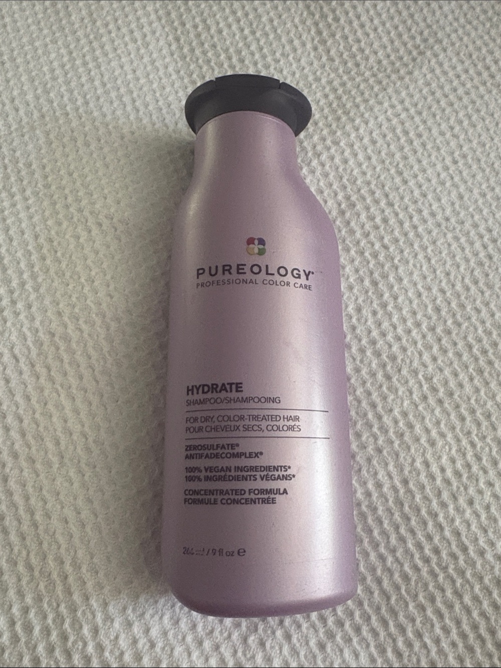 Pureology Hydrate Shampoo - Pale Purple Bottle